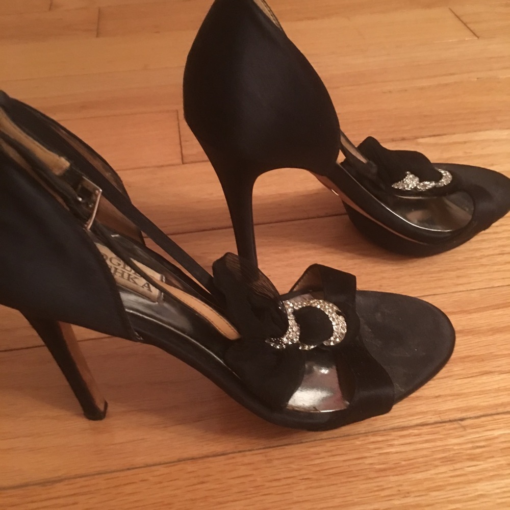 Black rhinestone potiswa shoes - Picture 5 of 8